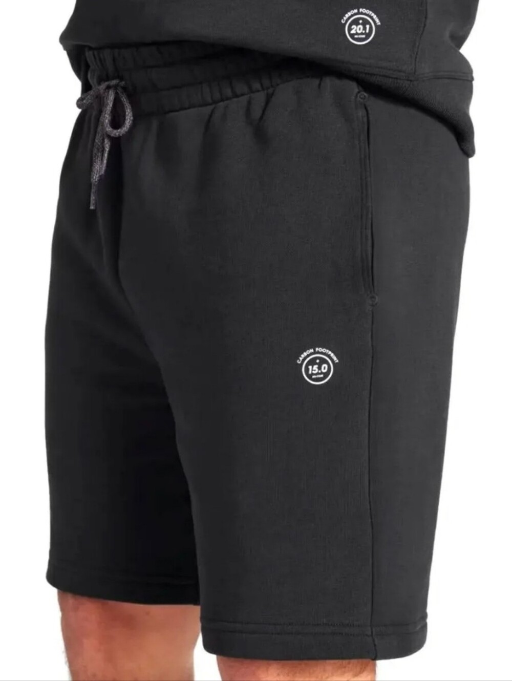 allbirds Unisex R&R Relaxed Fit Sweat Shorts Size Small In Natural Black NWT